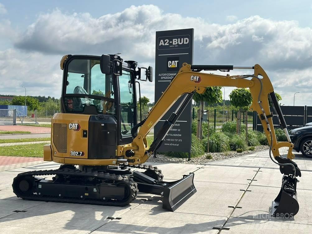 CAT 302.7 CR حفارات صغيرة أقل من 7 طن (حفارات صغيرة)