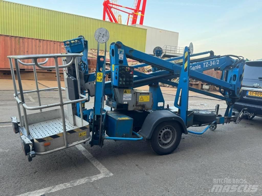 Genie TZ 34/20 المنصات الهوائية المثبتة على مقطورة