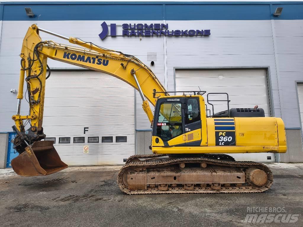 Komatsu PC 360 LC-10 حفارات زحافة