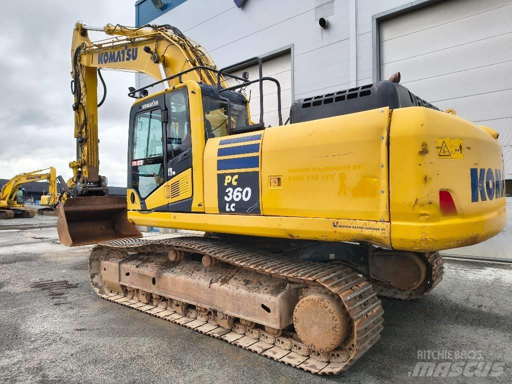 Komatsu PC 360 LC-10 حفارات زحافة