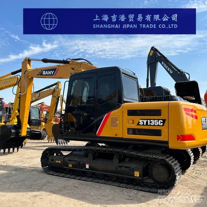 Sany SY 135 C حفارات زحافة