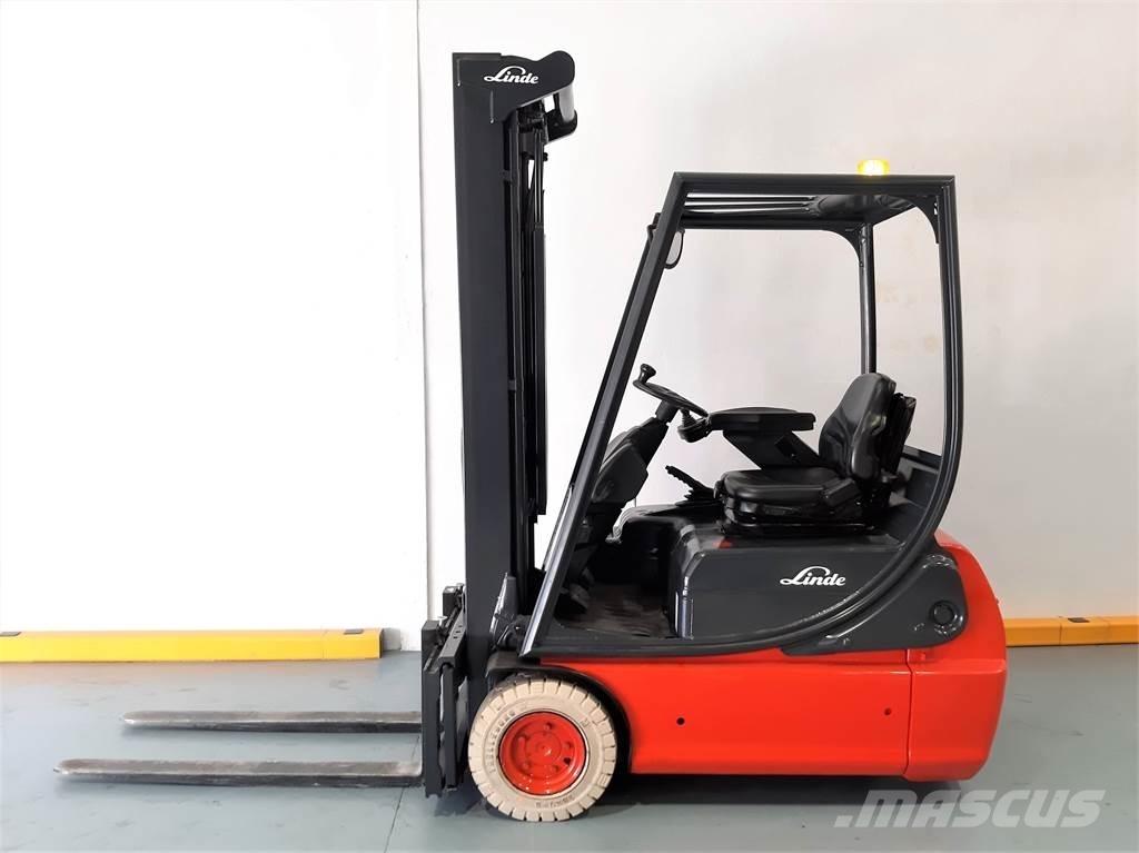 Linde E16C 02 شاحنات ذات رافعات شوكية تعمل بالكهرباء
