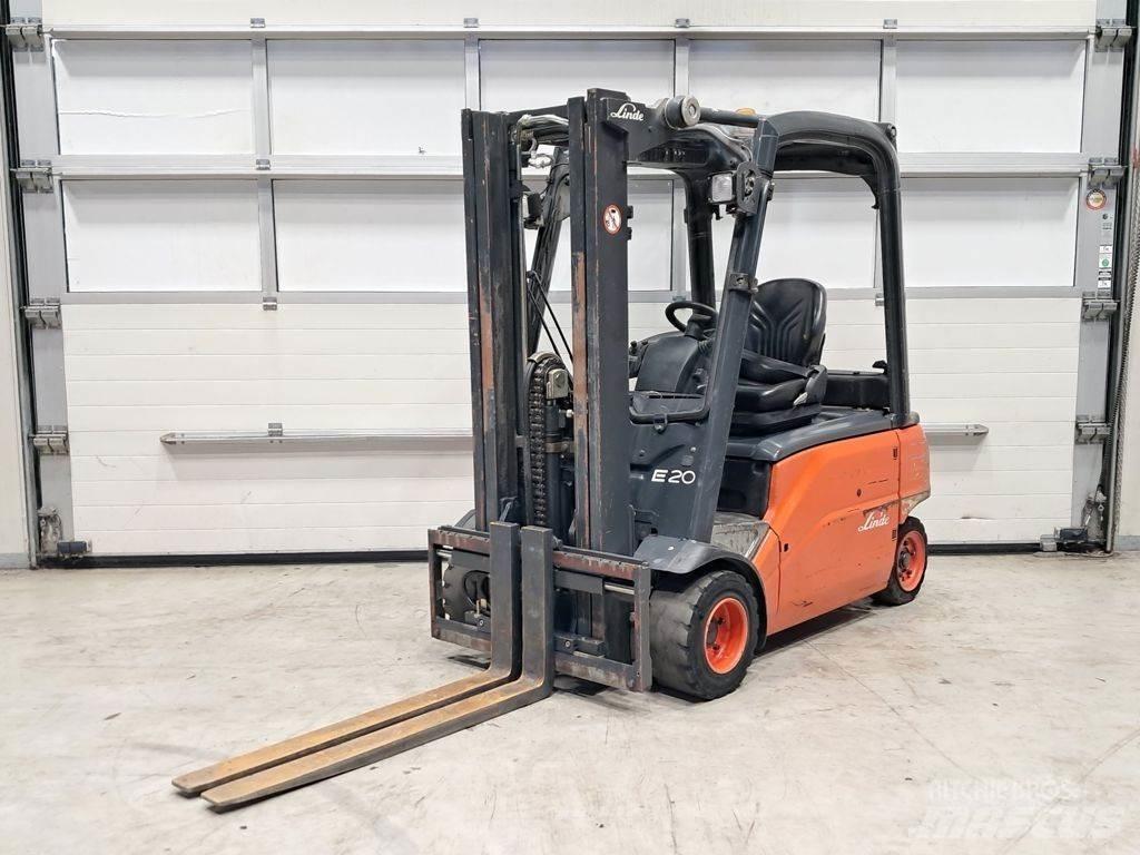 Linde E20PL-01 شاحنات ذات رافعات شوكية تعمل بالكهرباء