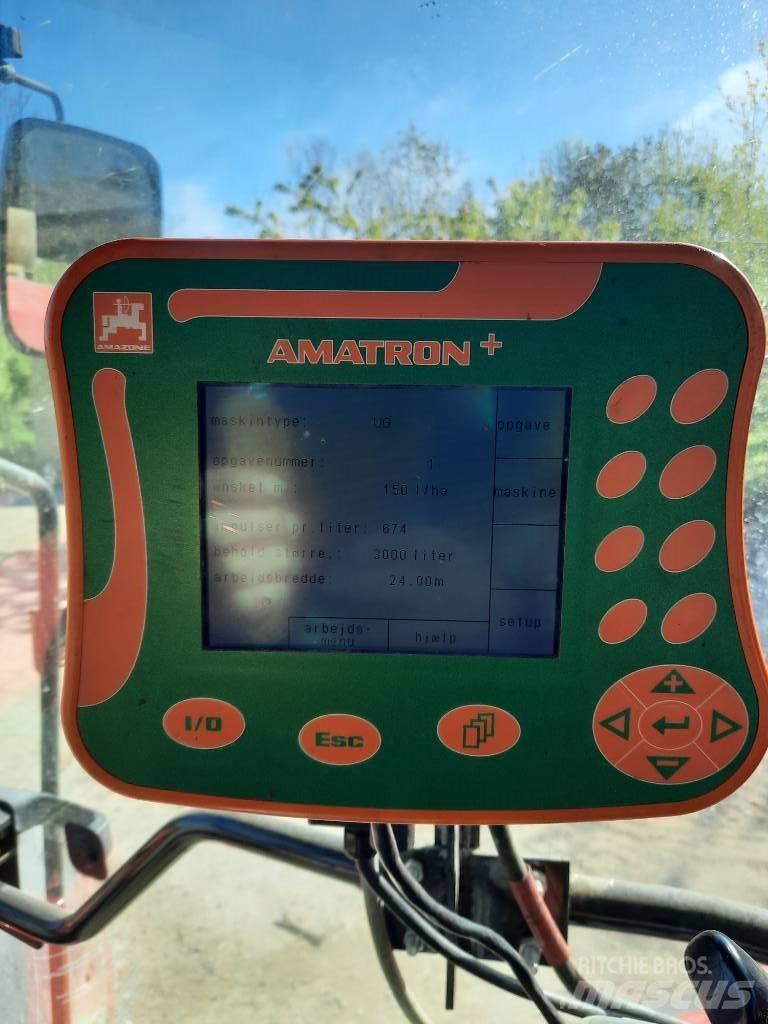 Amazone UG 3000 Nova الرشاشات