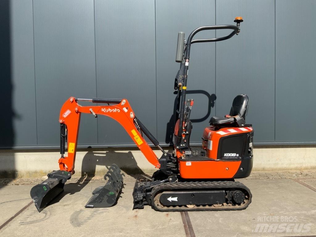 Kubota K008-5 حفارات صغيرة أقل من 7 طن (حفارات صغيرة)