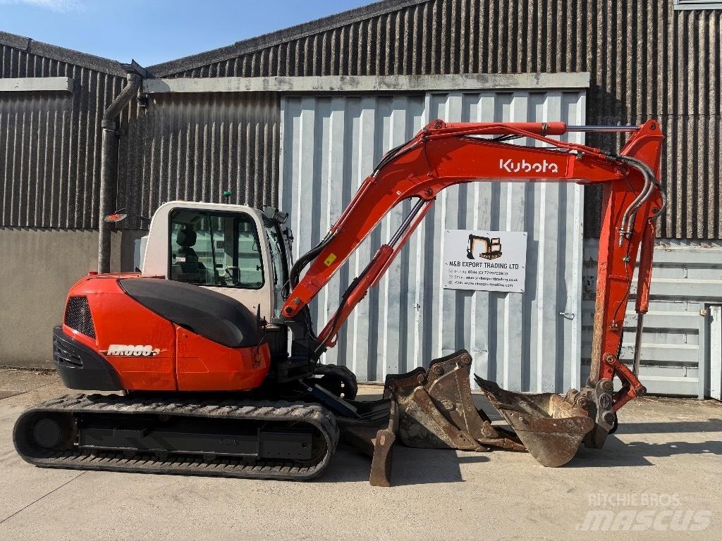 Kubota KX 080 حفارات وسط 7 طن - 12 طن