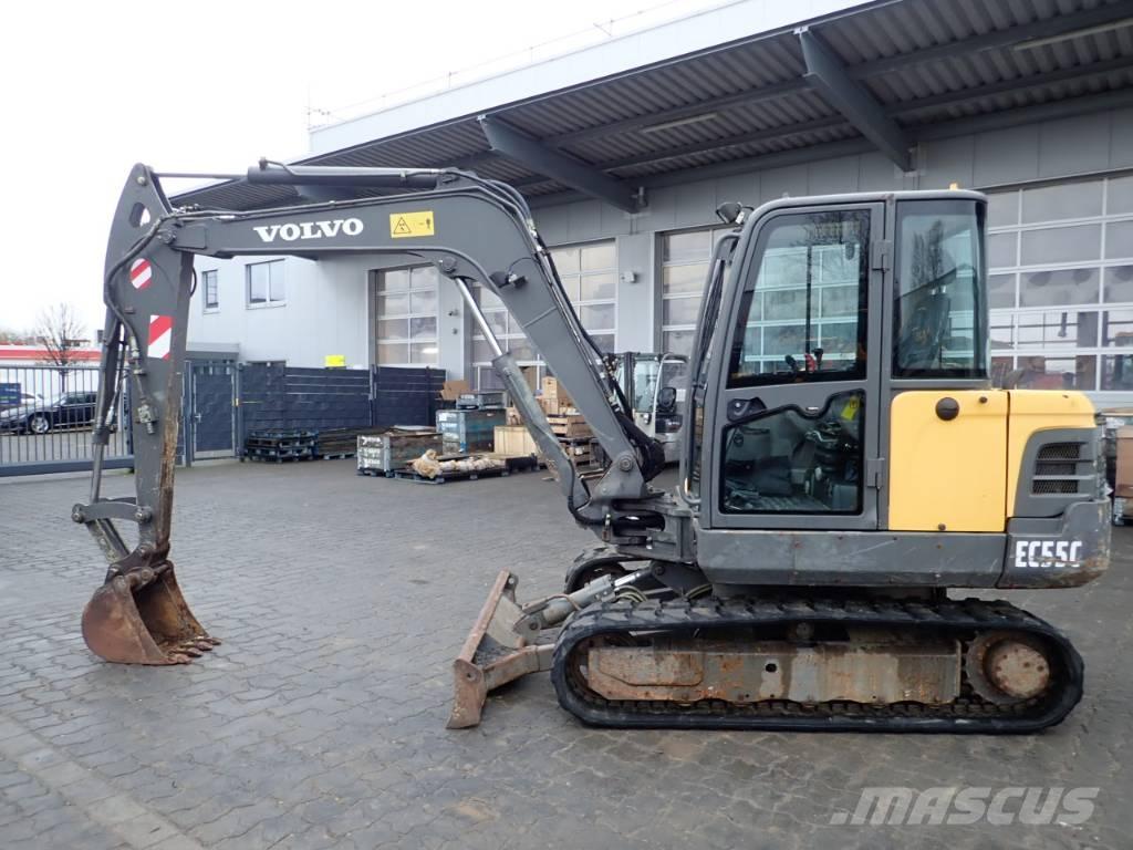 Volvo EC 55 C حفارات صغيرة أقل من 7 طن (حفارات صغيرة)