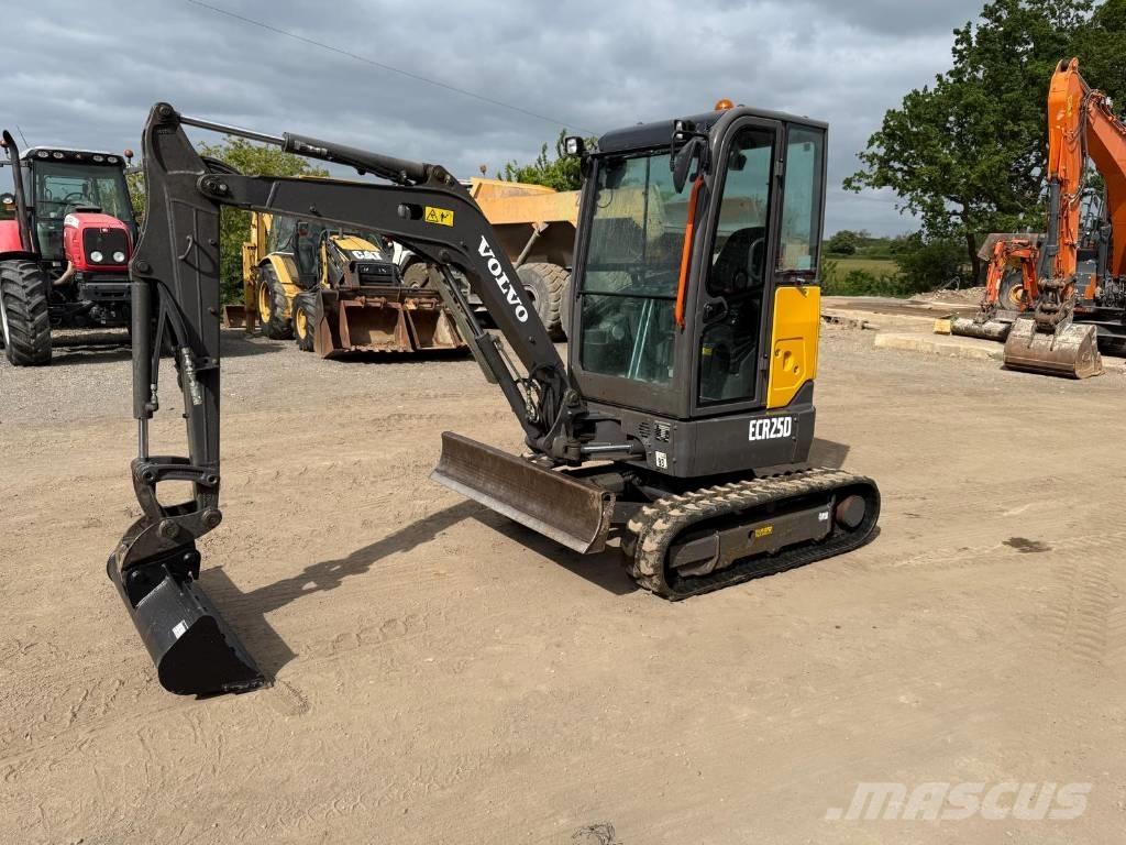 Volvo ECR 25 D حفارات صغيرة أقل من 7 طن (حفارات صغيرة)
