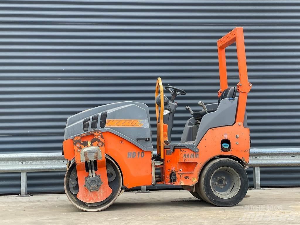 Hamm HD 10 VT مداحل مزدوجة