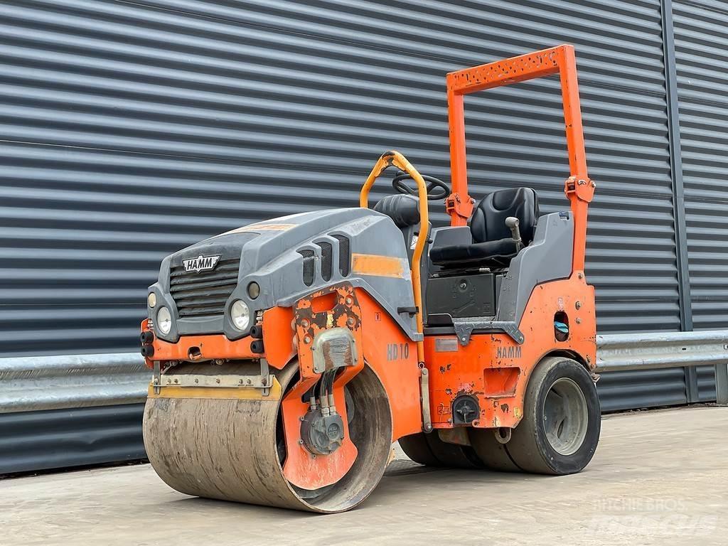 Hamm HD 10 VT مداحل مزدوجة