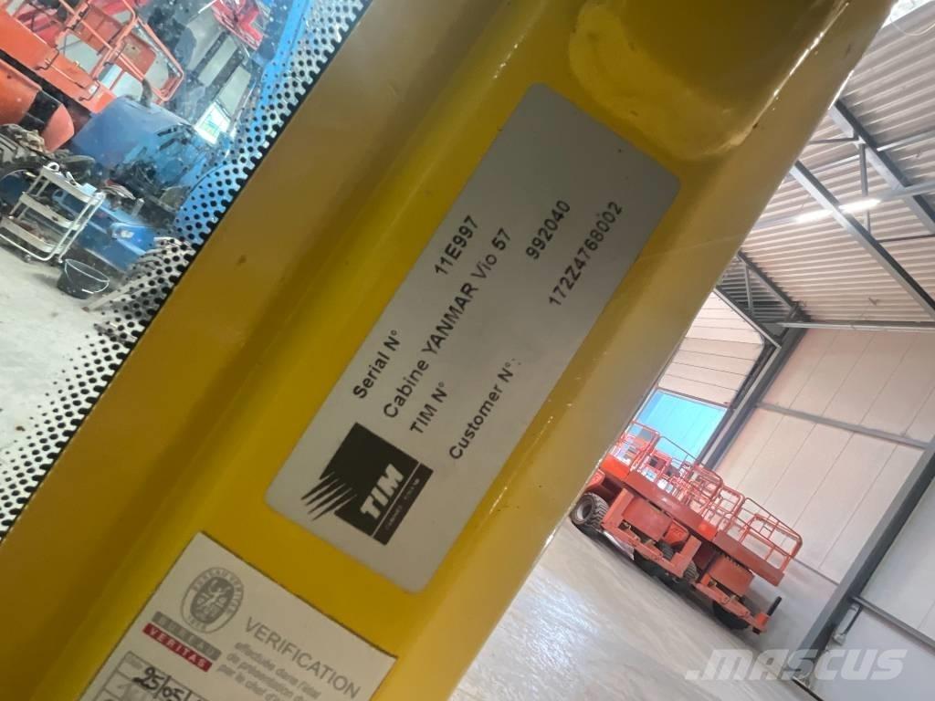 Yanmar vio 50 / vio 57 كابينة والداخلية