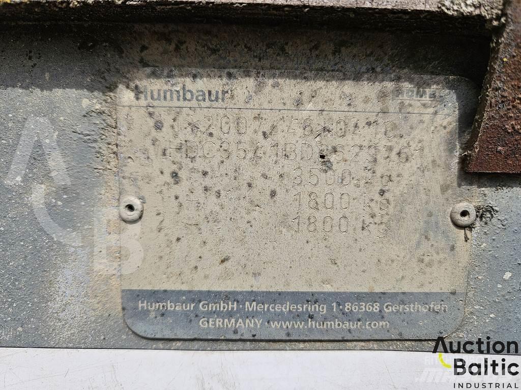 Humbaur HT 356121 نصف مقطورات بباب جانبي