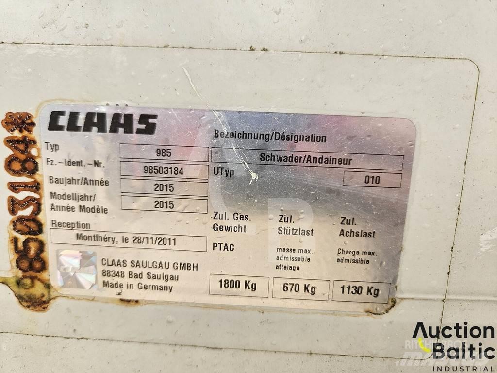 CLAAS Liner 2600 محشات