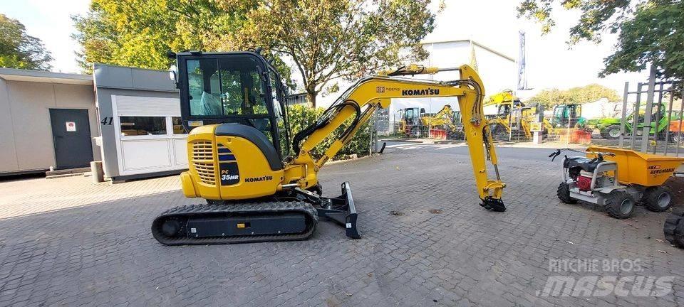 Komatsu PC 35 MR حفارات زحافة