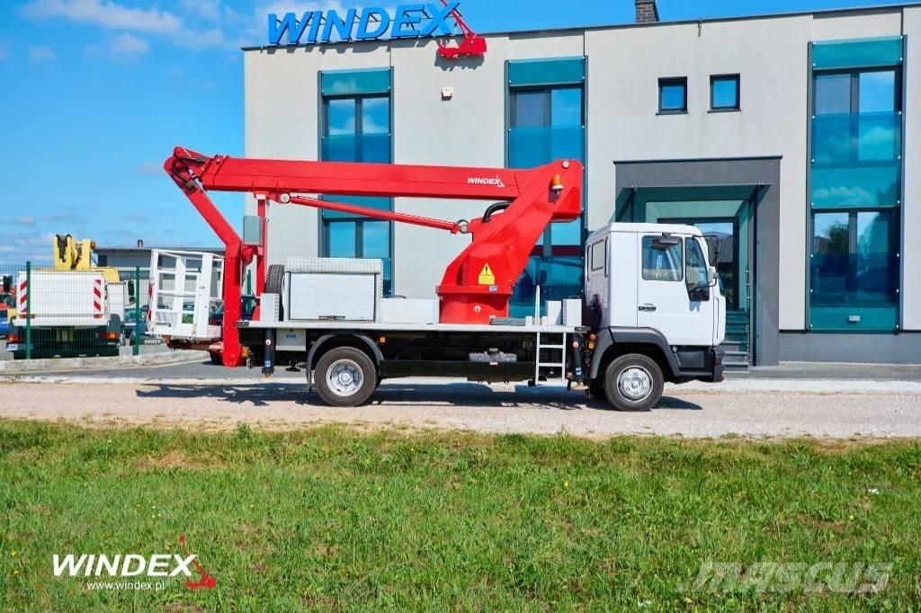 Wumag WT 170 المنصات الهوائية المثبتة على شاحنة