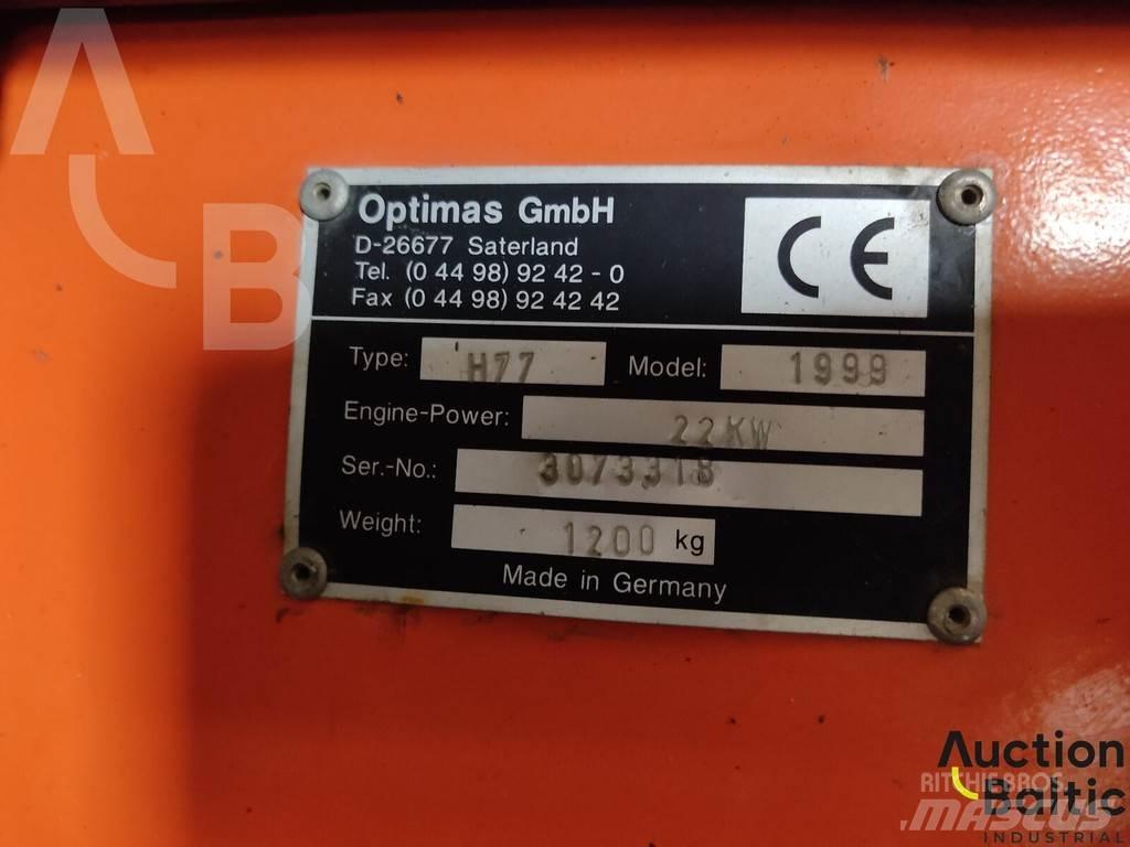 Optimas H77 معدات التعامل مع المواد ووضعها