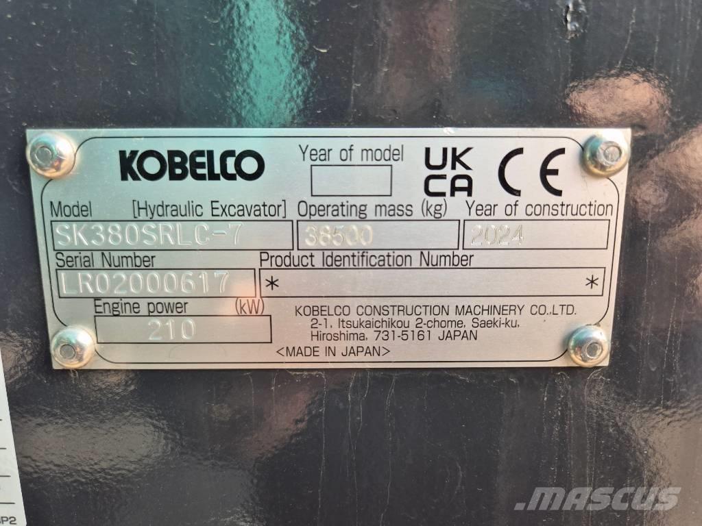 Kobelco SK380SRLC حفارات زحافة
