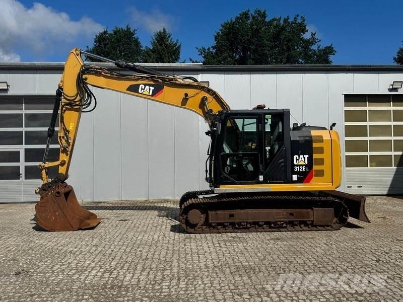 CAT 312 EL حفارات زحافة