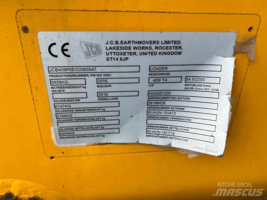JCB 409 Agri shovel لوادر بعجل