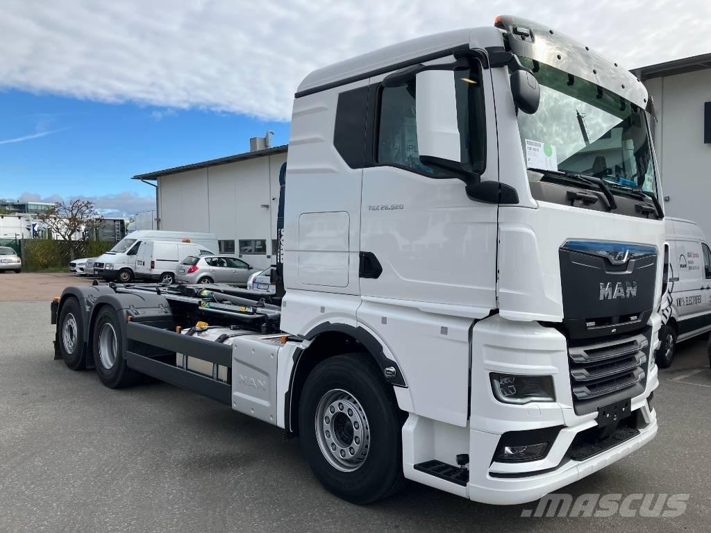 MAN TGX 26.520 شاحنات الرافعات الخطافية