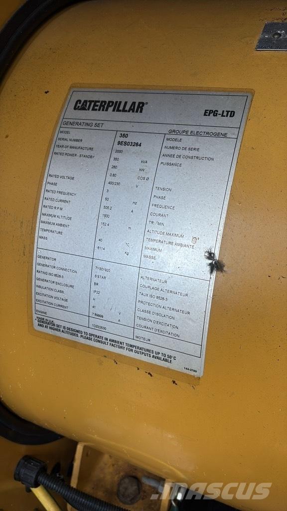 CAT 350 KVA مولدات ديزل