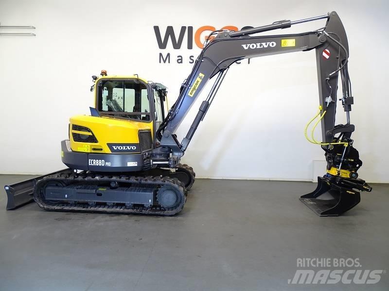 Volvo ECR 88 D حفارات وسط 7 طن - 12 طن
