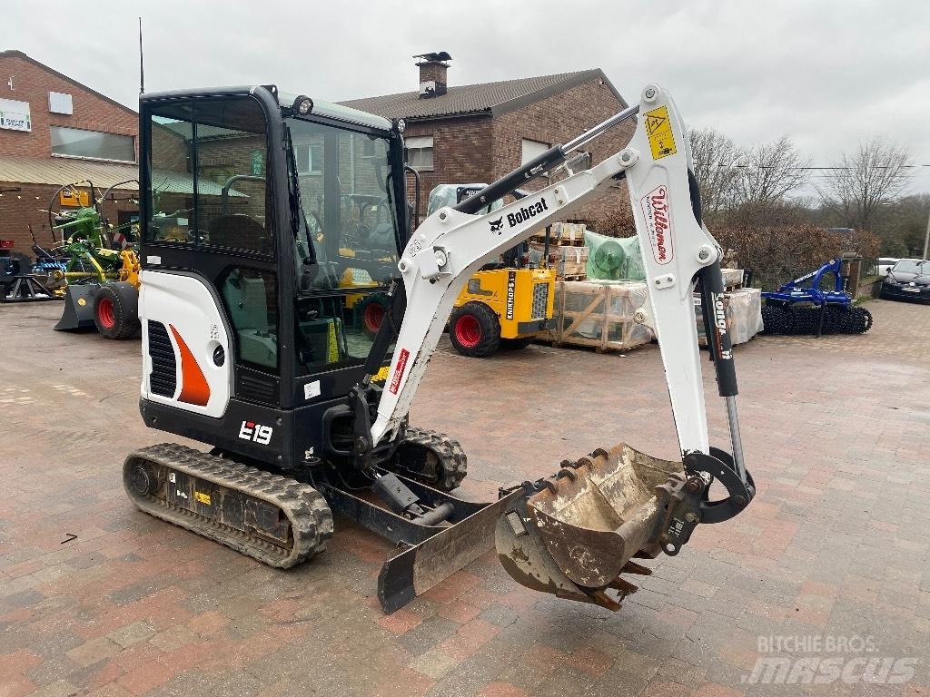 Bobcat E 19 حفارات صغيرة أقل من 7 طن (حفارات صغيرة)