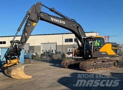 Volvo EC250EL حفارات زحافة