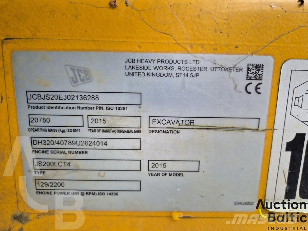 JCB JS 200 LC T4 حفارات زحافة