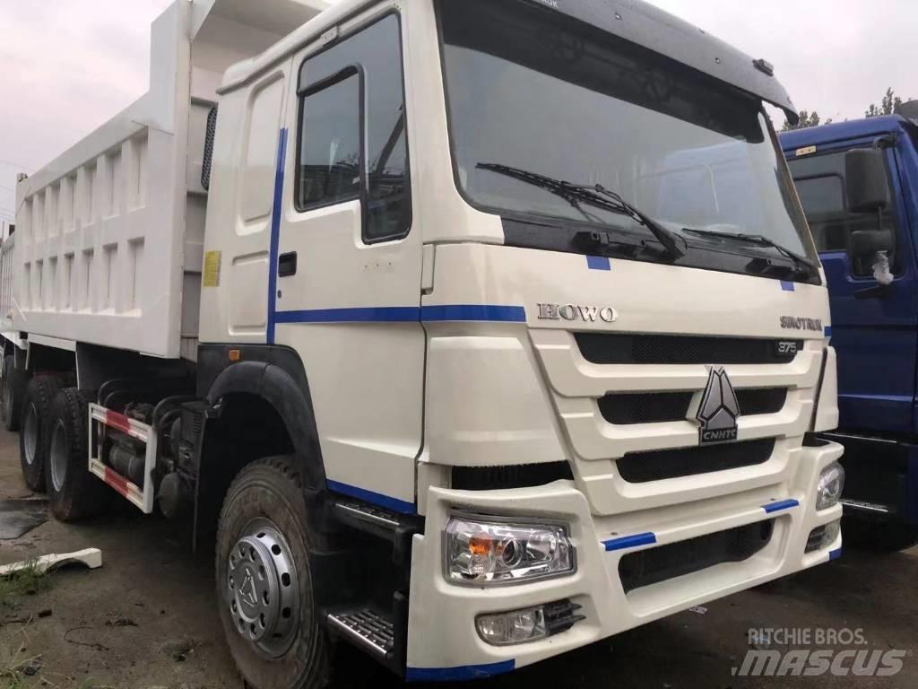 Howo 375 عربات نقل قلابة للمواقع