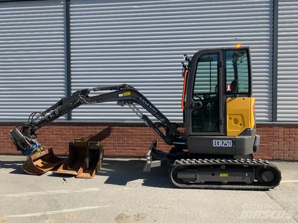 Volvo ECR25D حفارات صغيرة أقل من 7 طن (حفارات صغيرة)