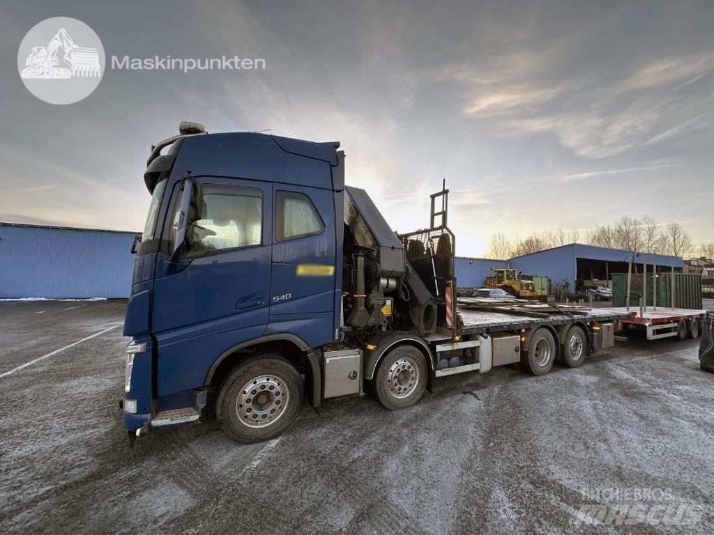 Volvo FH 540 شاحنات الرافعات