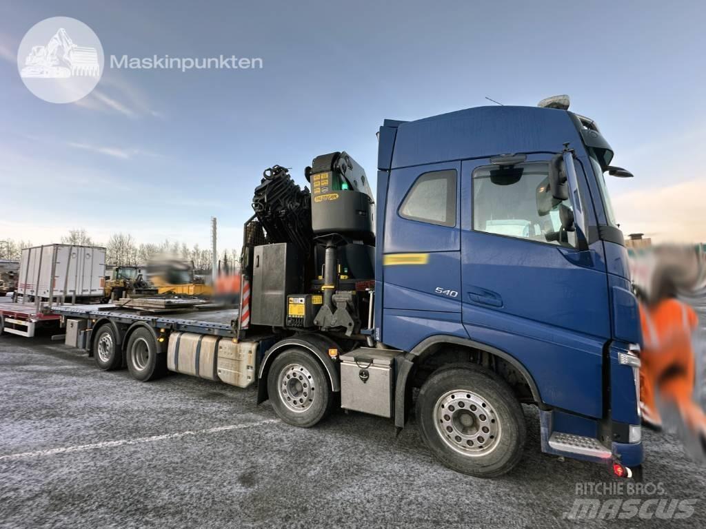 Volvo FH 540 شاحنات الرافعات