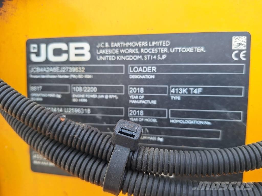JCB 413 K لوادر بعجل