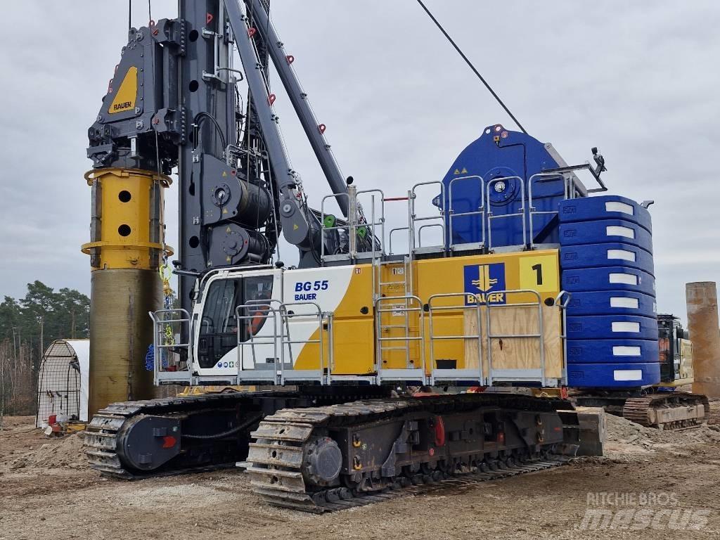 Bauer BG 55 V مثاقيب ثقيلة