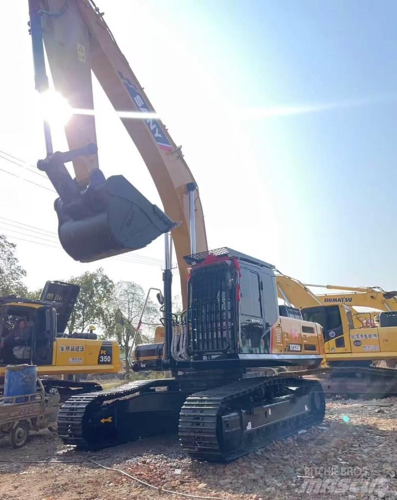 Sany SY 335 H حفارات زحافة