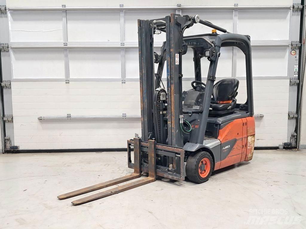 Linde E16C-02 شاحنات ذات رافعات شوكية تعمل بالكهرباء