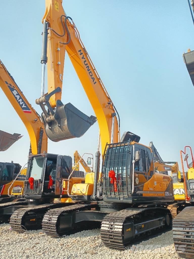 Hyundai 220-9S حفارات زحافة
