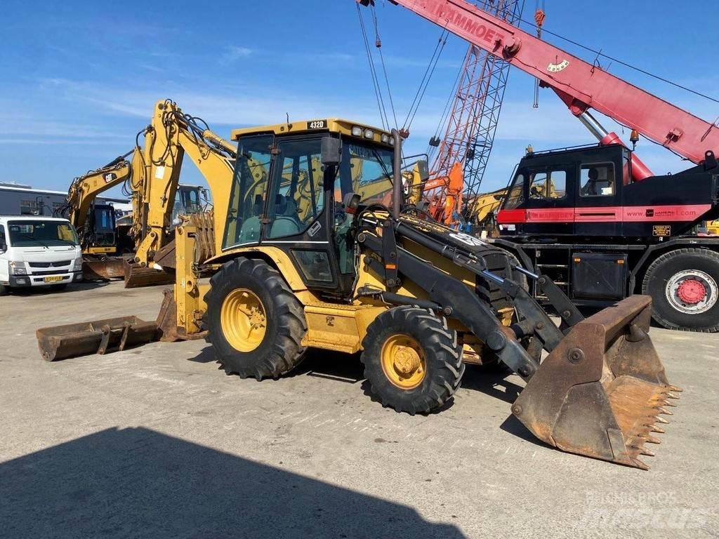 CAT 432D NVT لوادر ذات جرافات عكسية
