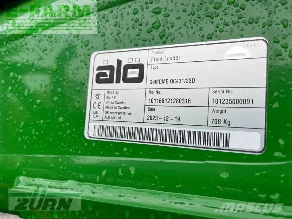 John Deere 6155m الجرارات