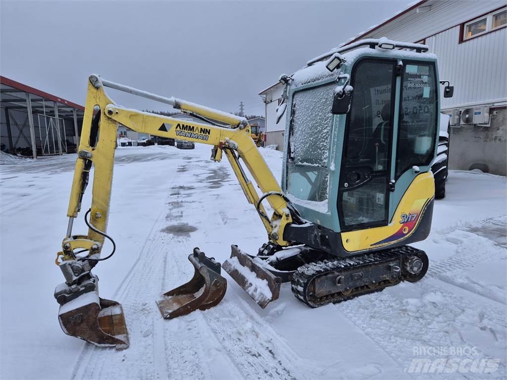 Yanmar SV17 حفارات صغيرة أقل من 7 طن (حفارات صغيرة)