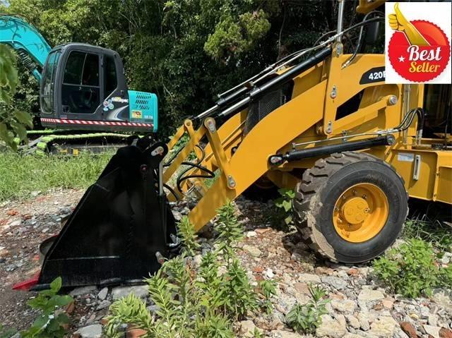 CAT 420 F لوادر ذات جرافات عكسية