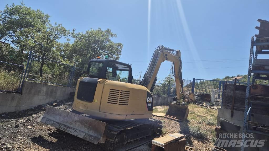 CAT 308 E 2 CR حفارات وسط 7 طن - 12 طن
