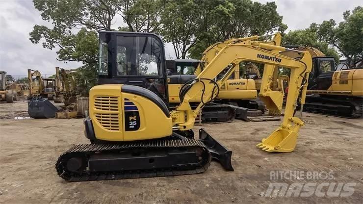 Komatsu PC 35 حفارات صغيرة أقل من 7 طن (حفارات صغيرة)