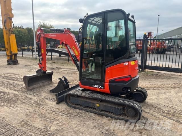 Kubota U 27-4 حفارات صغيرة أقل من 7 طن (حفارات صغيرة)
