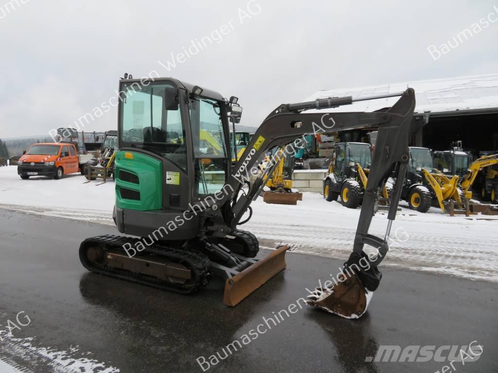 Volvo ECR 25 D حفارات صغيرة أقل من 7 طن (حفارات صغيرة)