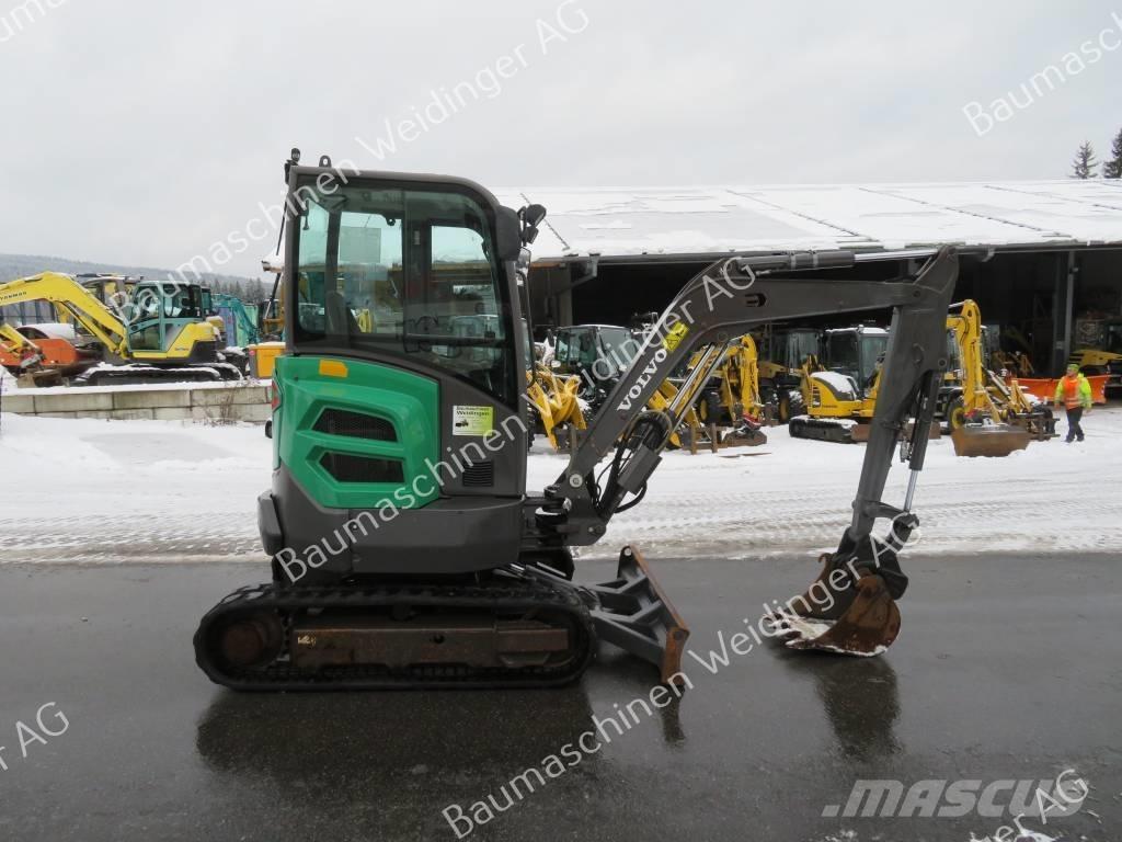 Volvo ECR 25 D حفارات صغيرة أقل من 7 طن (حفارات صغيرة)