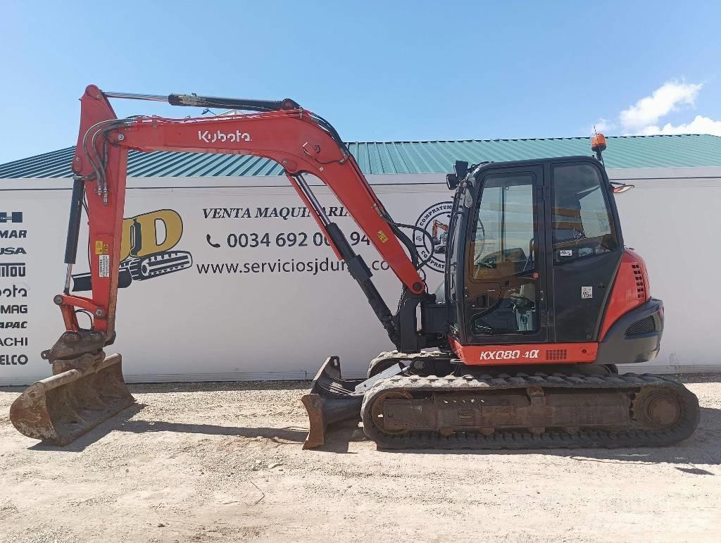 Kubota KX080-4a حفارات