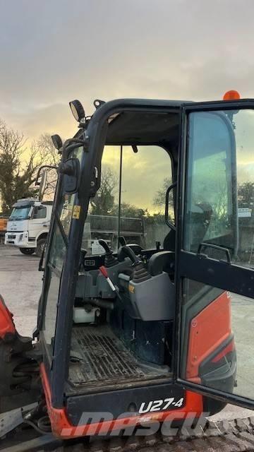Kubota U 27-4 حفارات صغيرة أقل من 7 طن (حفارات صغيرة)