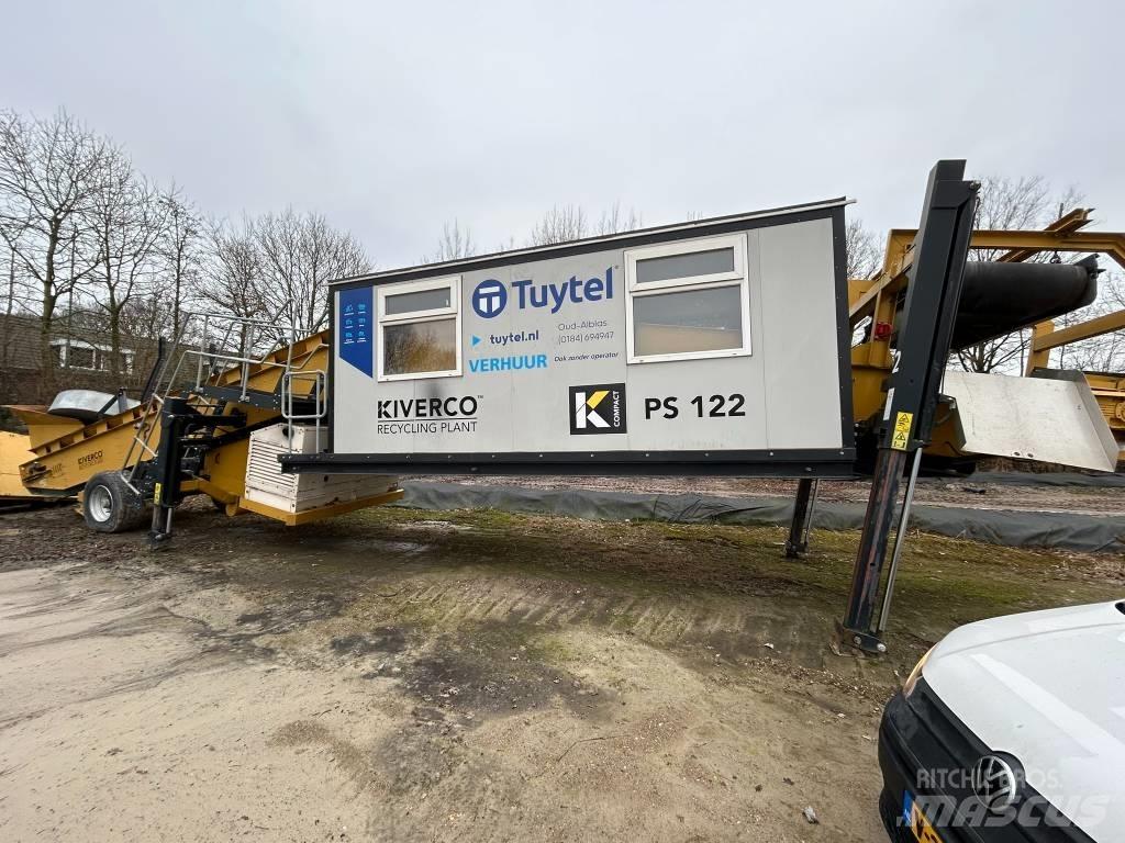 Kiverco PS 122 معدة فرز -> معدة فرز المخلفات